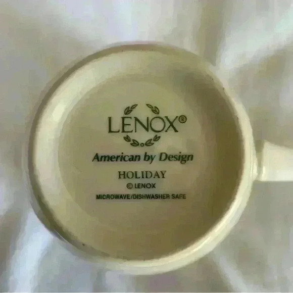 LENOX HOLIDAY MR SANTA CLAUS MUG Christmas Santa Excellent Coffee - Picture 2 of 4